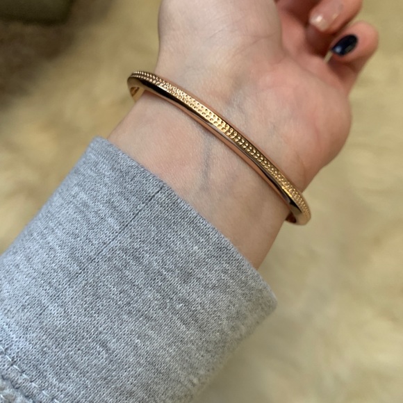 NWOT! Elton rose gold cuff bracelet - Picture 4 of 4
